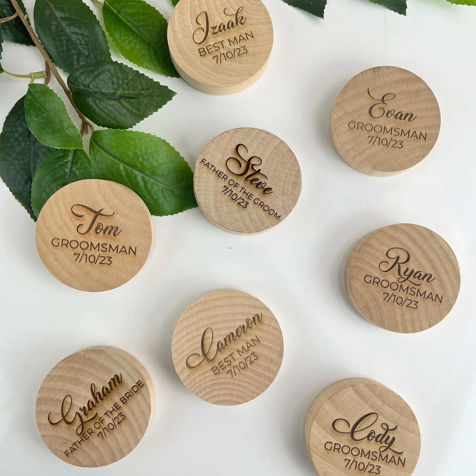 Wedding magnetic bottle opener