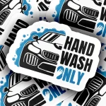 Hand Wash Only - Sticker