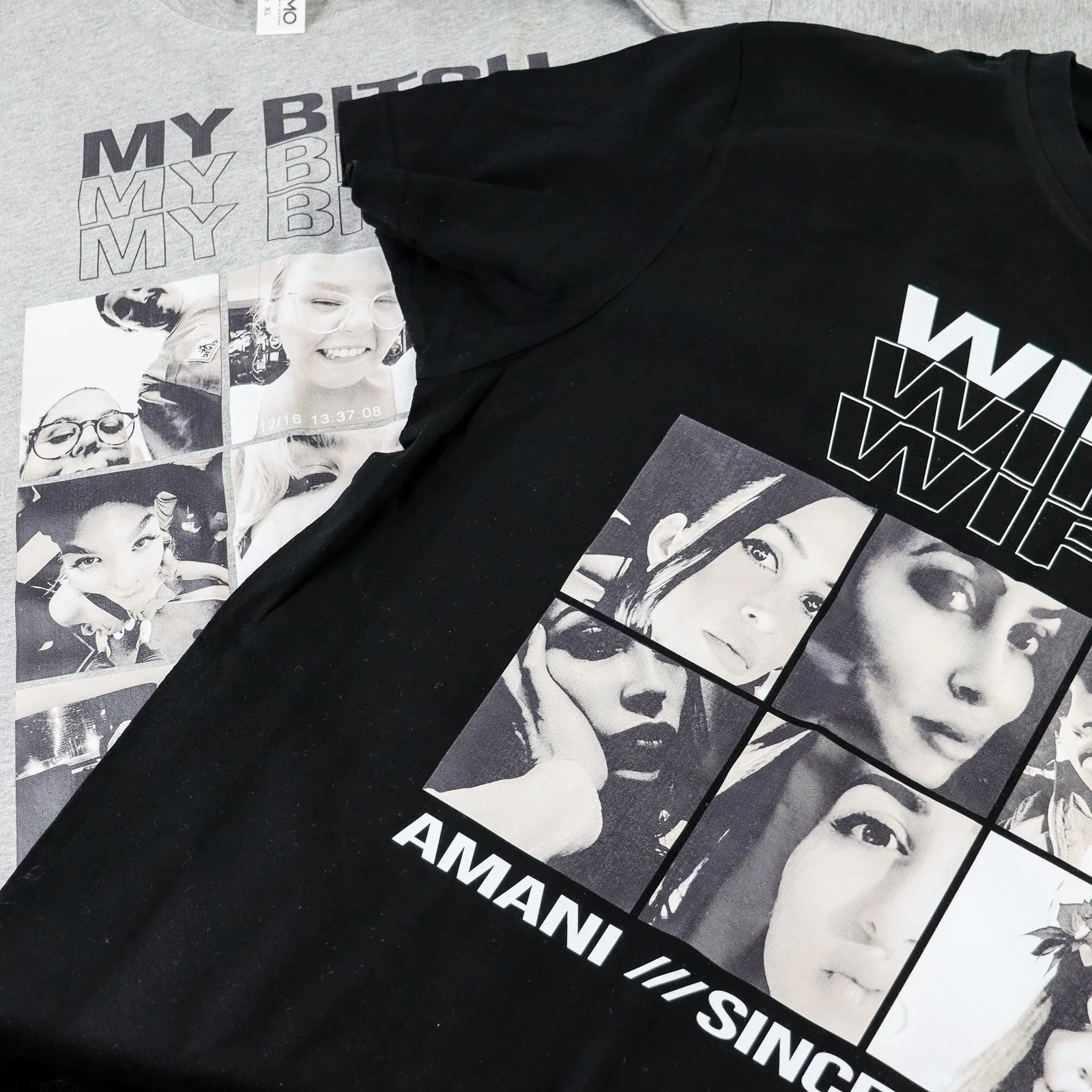 Girlfriend Multiple Photo Grid Shirt