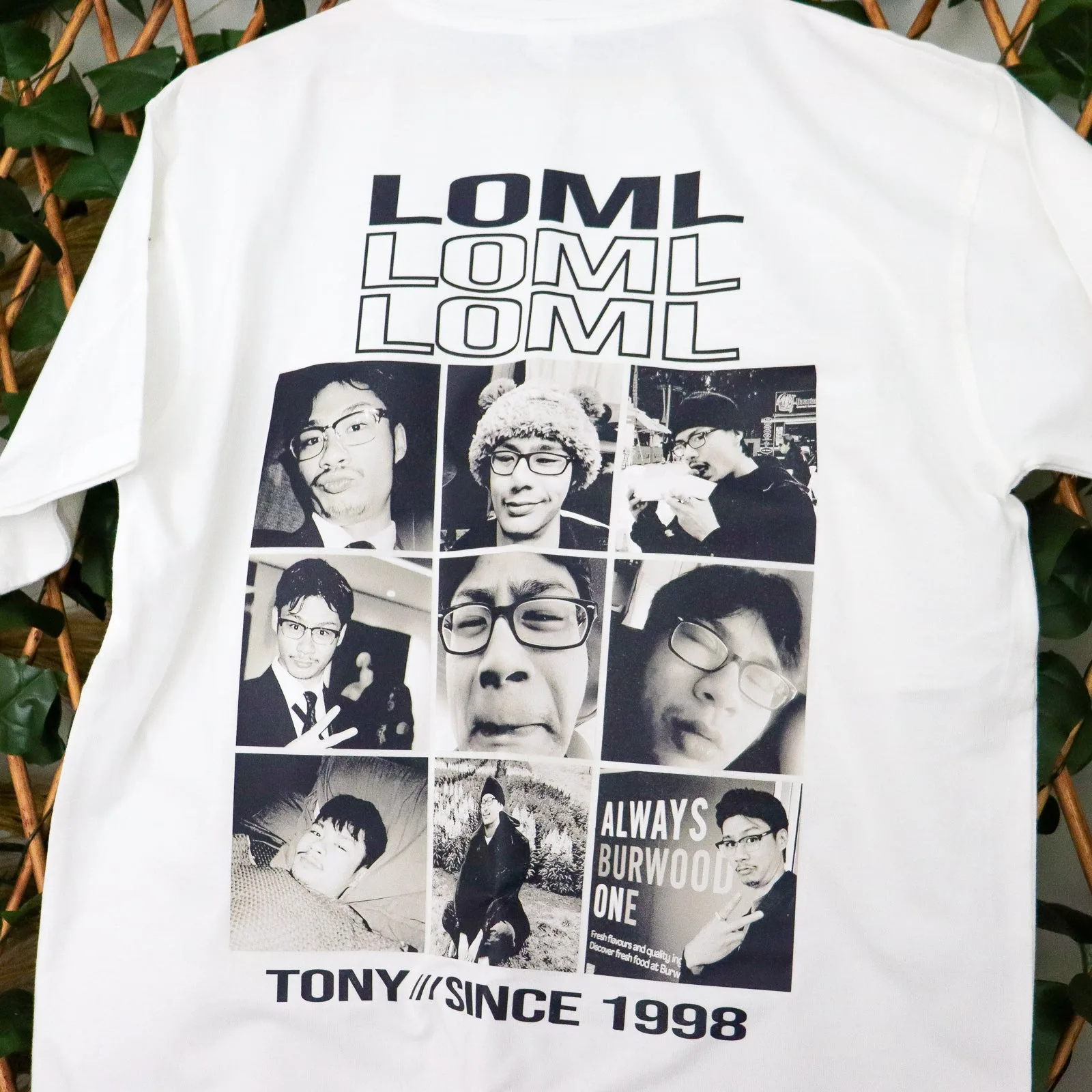 Girlfriend Multiple Photo Grid Shirt