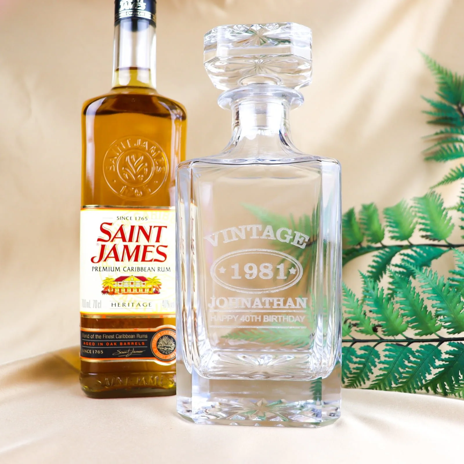 Personalised Traditional Vintage Decanter