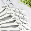 Wedding coat hanger with personalisation