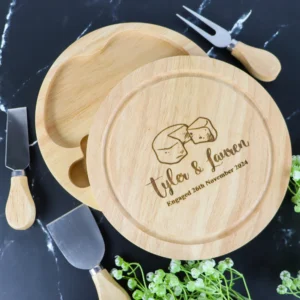 Anniversary rotating cheese set