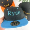 Embroidered Snapback Cap with Choice of Font
