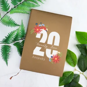 Floral 2025 Personalised Notebook