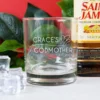 Godparent Round Scotch Glass