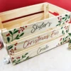 Kids Christmas Wooden Crate