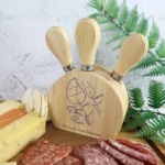 Kids Drawing Cheese Utensil Block