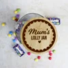 Mother's Day Personalised Lolly Jar - Various Designs