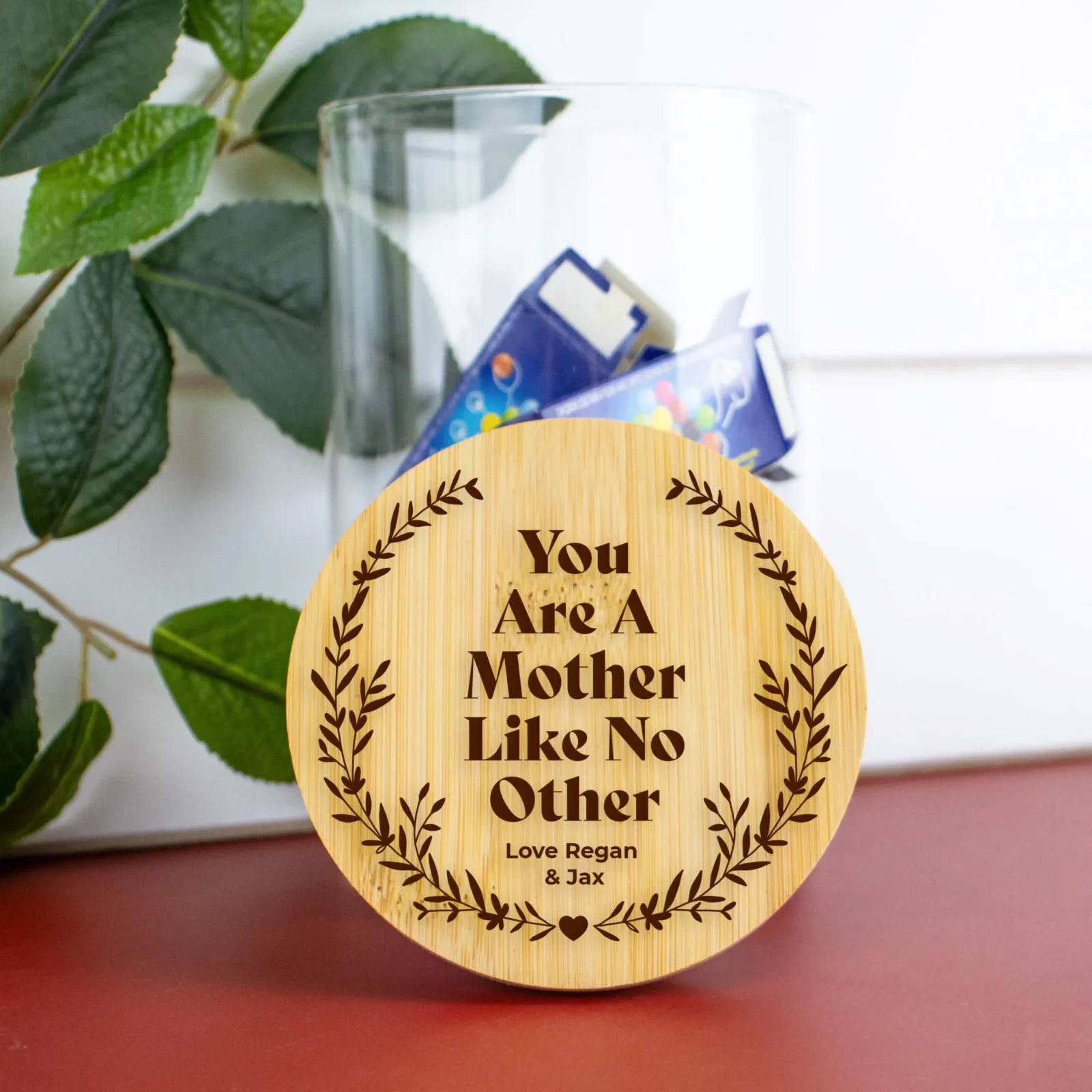 Mother's day personalised lolly jar - various designs