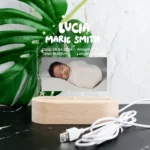 Newborn Birth Details Night Light