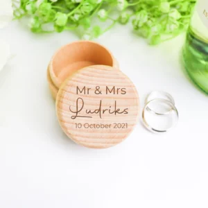 Personalised Engagement Ring Box