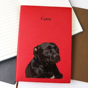 Personalised Pet Portrait Notebook