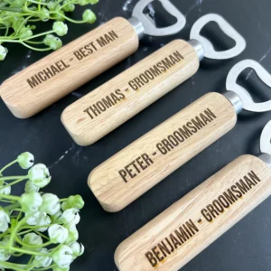 Personalised Wooden Bottle Opener