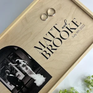 Couples Wedding Memories Keepsake Box