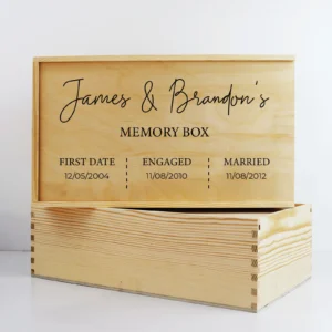 Relationship Memories Keepsake Box