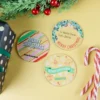 Reusable christmas set of 2 gift tags 15 Reusable christmas gift tags