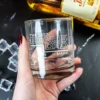 Dad's Round Engraved Scotch Glass