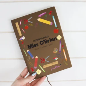 Teacher Personalised Notebook