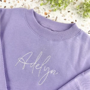 Personalised Kids Embroidered Jumper