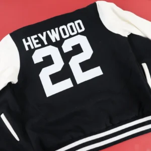 Personalised kids varsity jacket