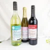 Prescription wine bottle label stickers