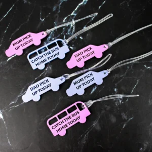 After School Bag Tags