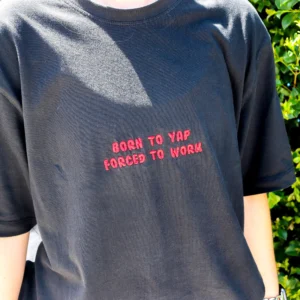 Bubble tee embroidered shirt