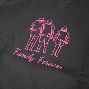 Family Portrait Outline Jumper Crewneck
