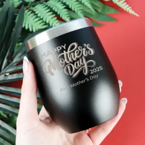 Flourished Mother's Day Stainless Steel Tumbler