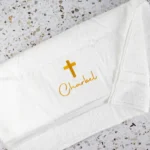 Personalised Christening Towel