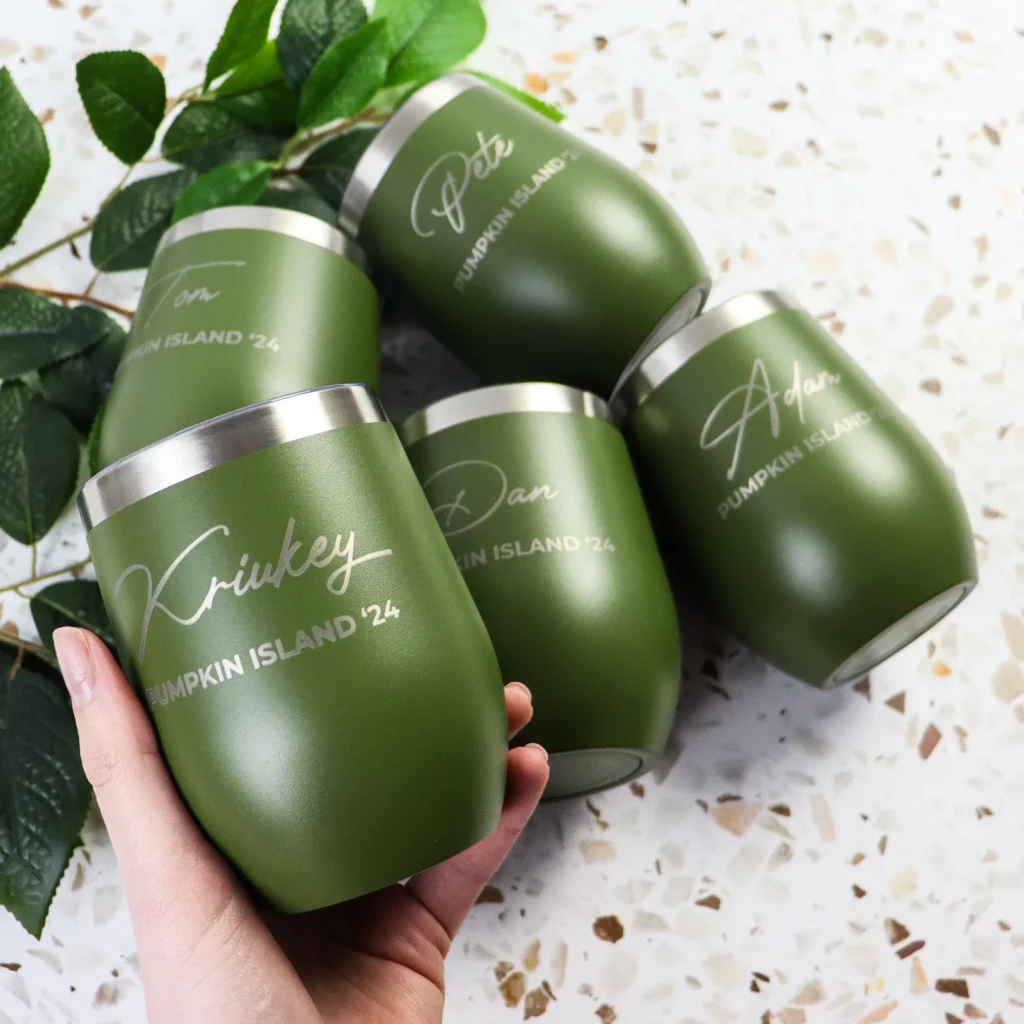 Personalised gift ideas under $50 - personalised engraved tumbler