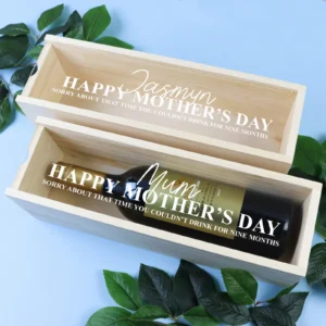 Sorry About That Time Mother's Day Wine Box