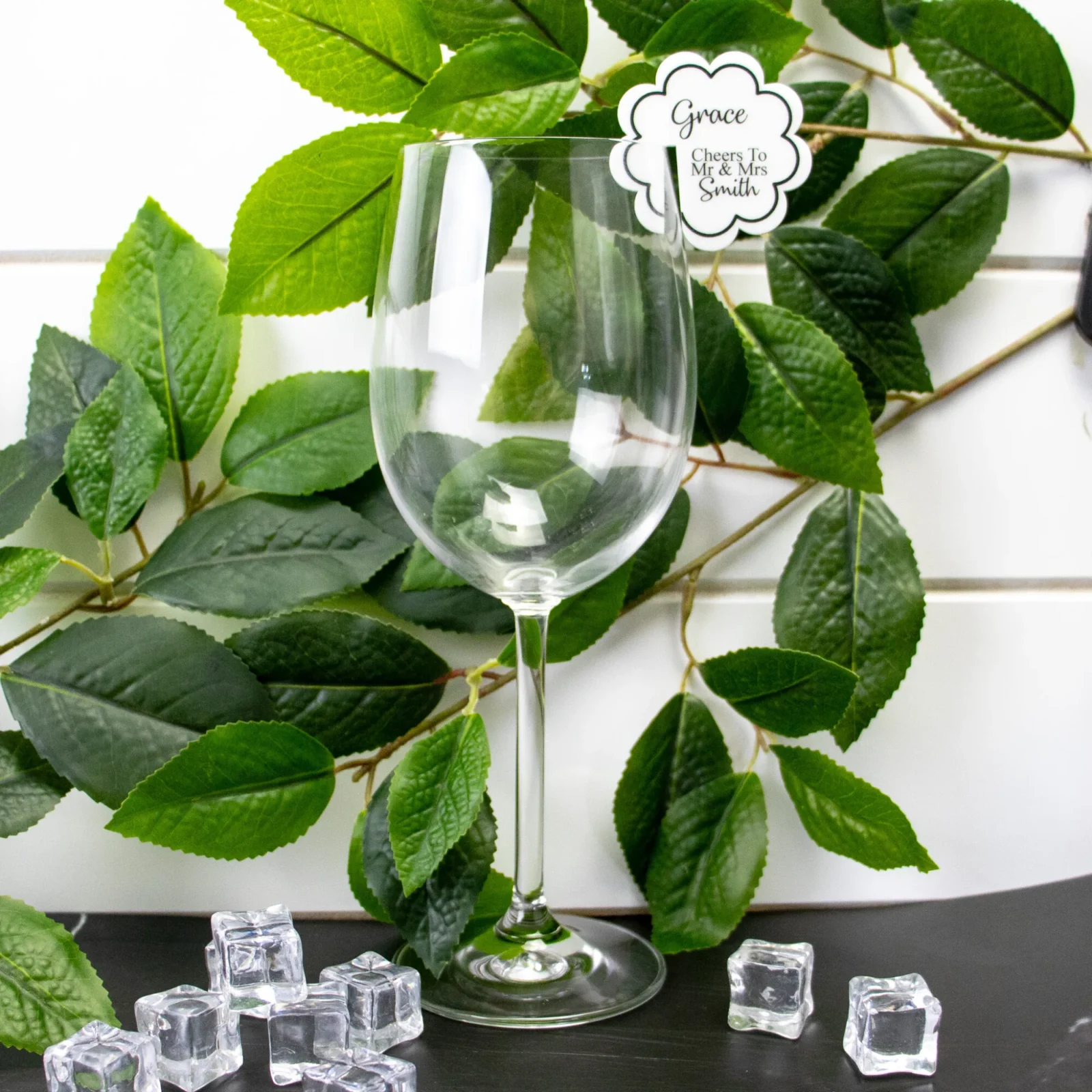 Wedding Acrylic Drink Tags