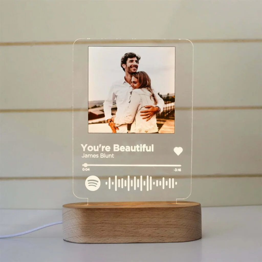 Personalised spotify code led light 888668 | customkings