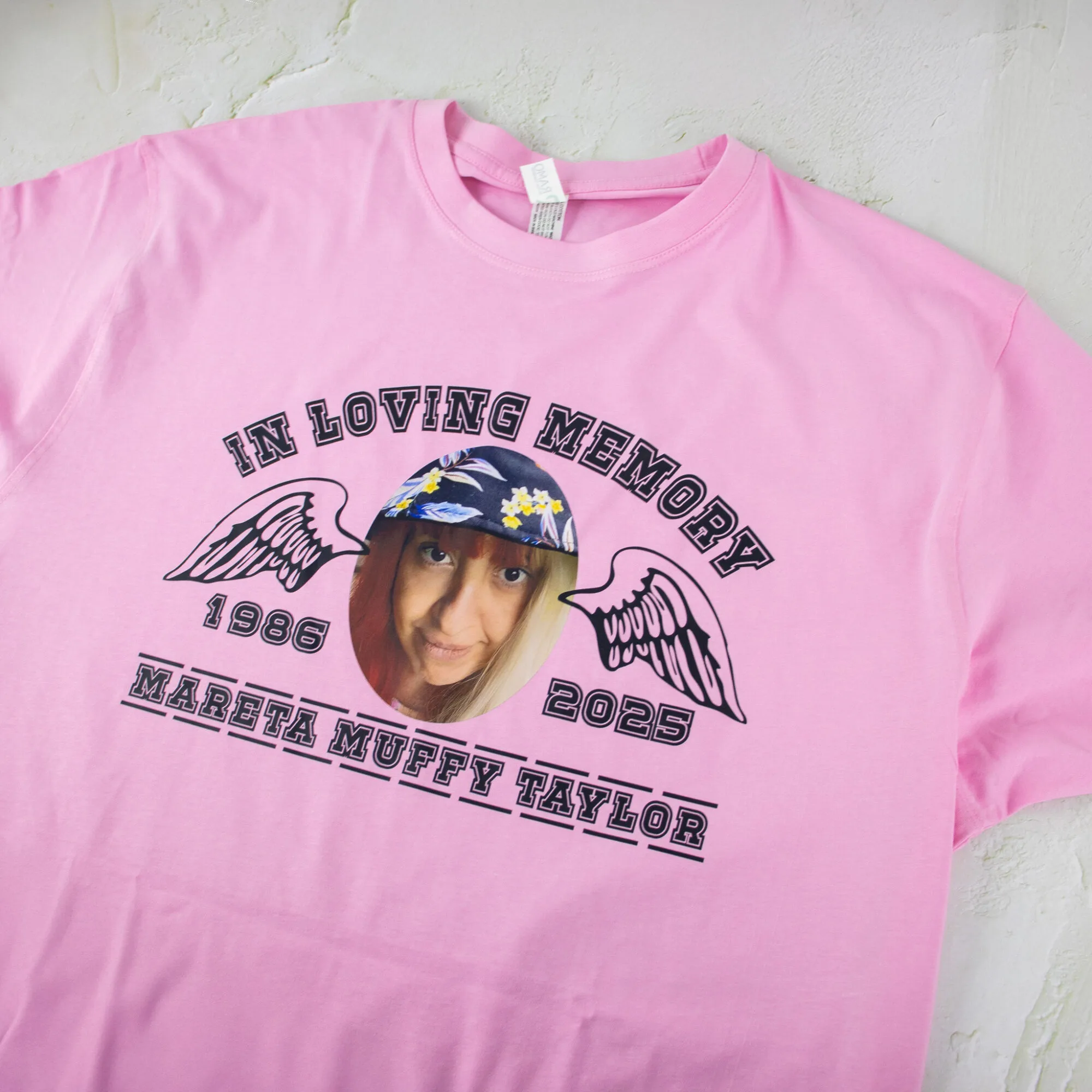 Memorial personalised shirt 2 Memorial personalised shirt