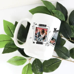 Polaroid Collage Mug