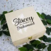 Bridal Party Wooden Boxes