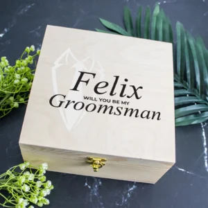 Bridal party wooden boxes 12 Bridal party wooden boxes