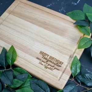 Chopping Board Engraved with Your Text