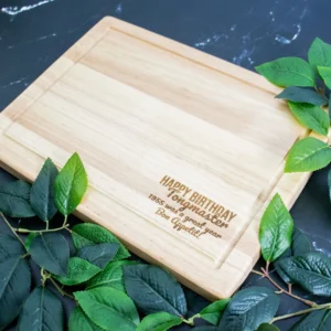 Chopping Board Engraved with Your Text