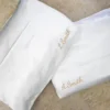 Couples Embroidered Satin Pillow Cases