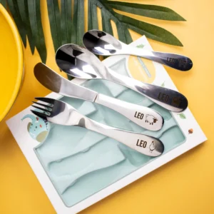 Kids Personalised Cutlery Set