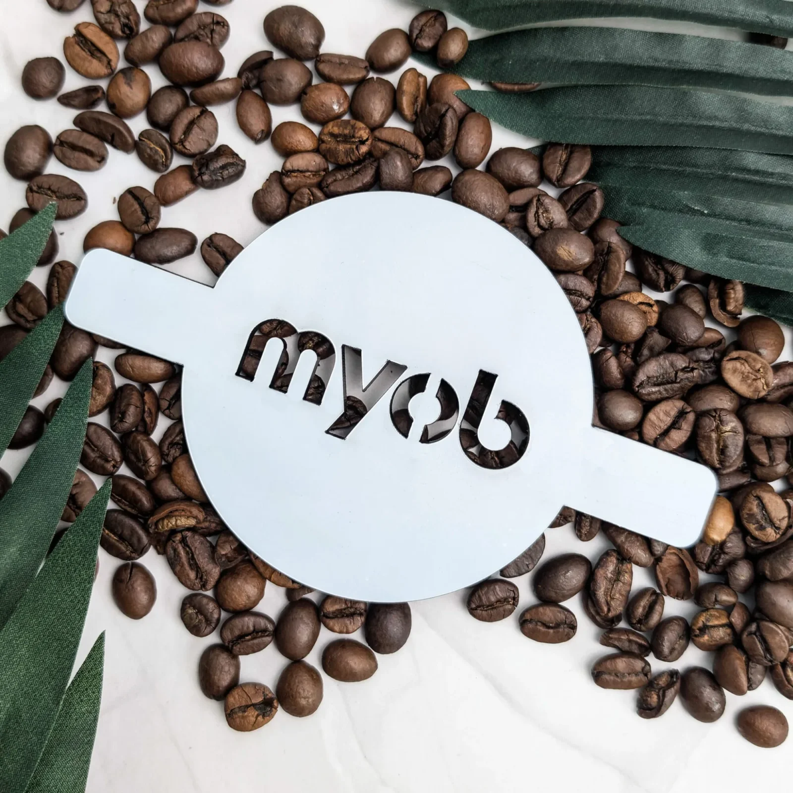 Laser Cut Coffee or Cocktail Stencil