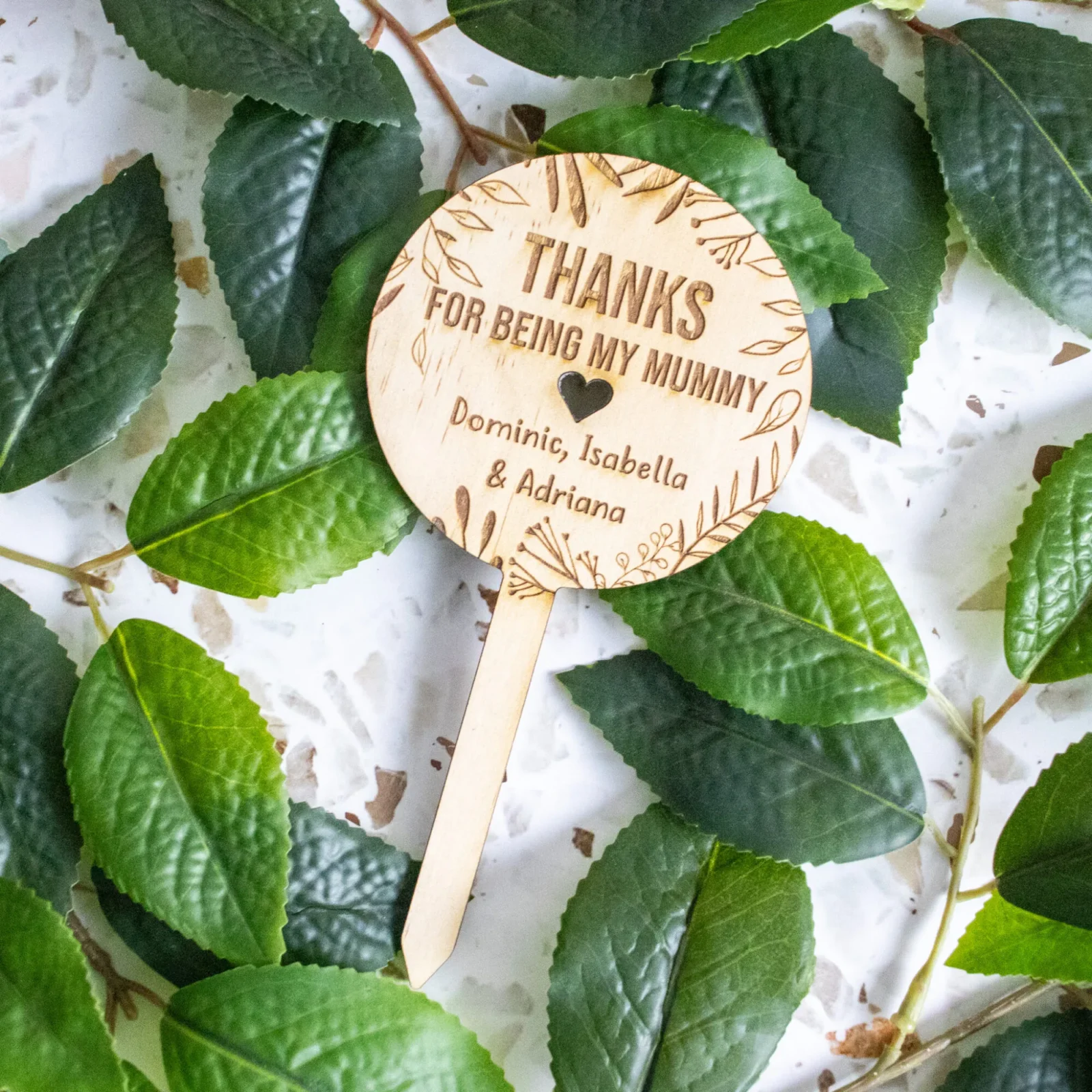 Mother's Day Wooden Planter Sticks