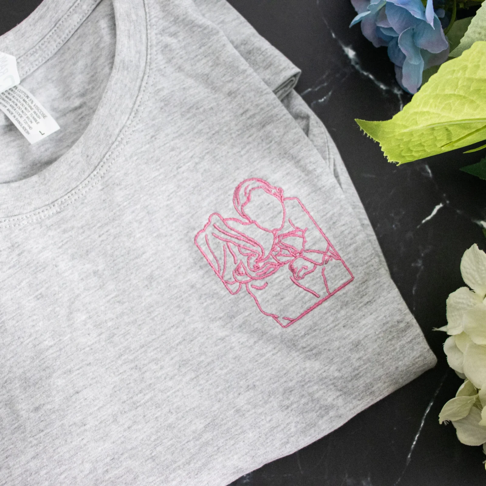 Outline Embroidered Shirt