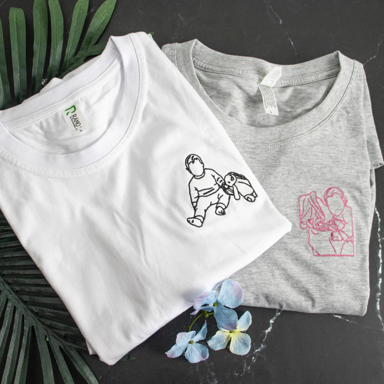 Outline Embroidered Shirt