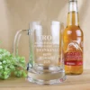 Personalised Retirement Beer Mug