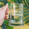Personalised Retirement Beer Mug