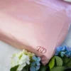 Personalised Satin Embroidered Pillow Case